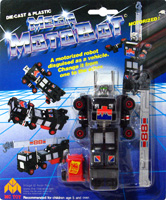 Crane Truck Mega Moto-Bot MC Toy on Card